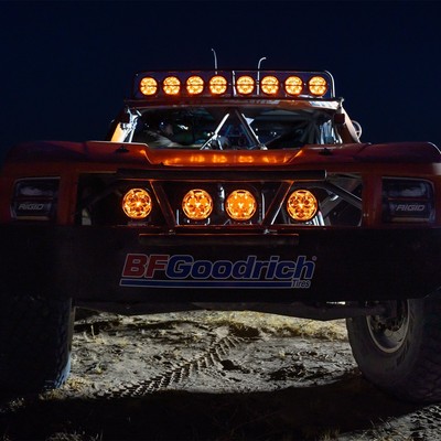 RIGID 6'' 360-Series Laser Light Amber Backlight Spot Optics Off-Road Plug-N-Play