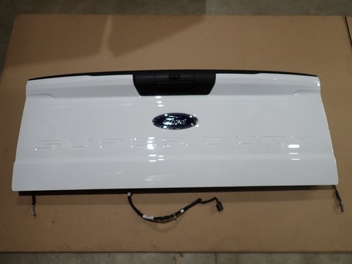 23-27 F250 Tailgate WHITE New Take Off OE Ford SUPER DUTY Truck Tail Gate OEM