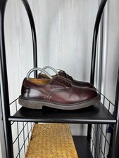 Scarpe Tricker’s in pelle marrone bordeaux Woodstock Derby Kudu