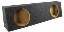 Dual 12" Truck Subwoofer Box HD212-TRUCK Heavy Duty Sealed Enclosure