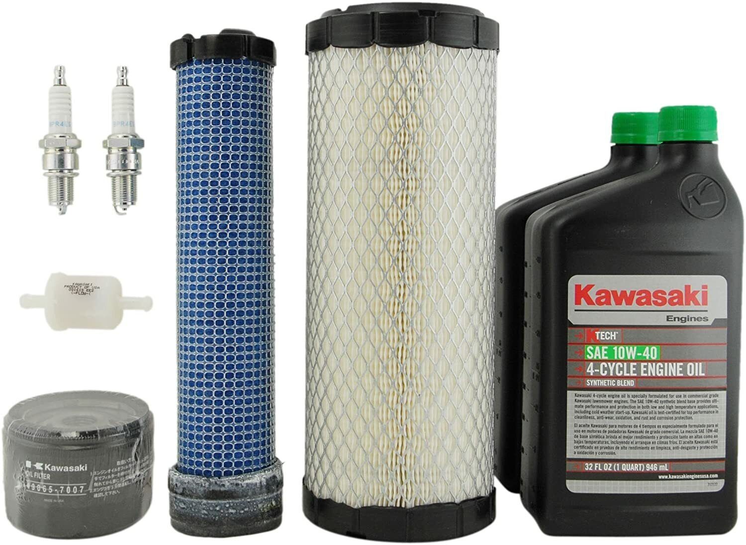 Kawasaki OEM Tune Up Kit 99969-6409 99969-6527 FX730V, FX691V, FX651V