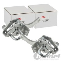 2X NTY TÜRfeststeller TÜRstopper Vorne Links+Rechts Passend FüR Fiat Seicento