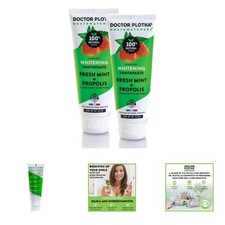 2-Pack Mint Toothpaste with Nano-Hydroxyapatite for Stain Removal  Fresh Breath