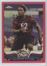 2013 Topps Chrome BCA Pink Refractor 23/399 Sylvester Williams #145 0f8