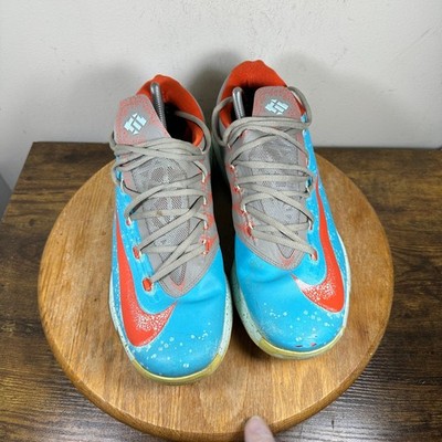 Nike KD VI 6 Meteorology Kevin Durant Basketball Shoes Orange