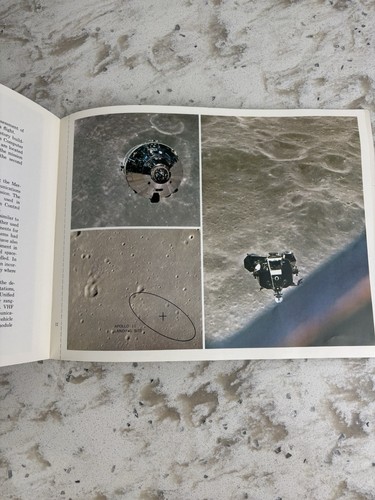 1969 "MAN ON THE MOON" Collectors Edition Softcover Space Exploration Photo Book - Picture 10 of 17