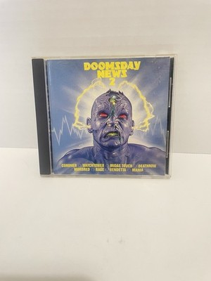 Doomsday News 2 1989 CD Rage Mordred Watchtower Deathrow Oop Rare
