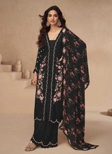 Indian Bollywood Designer women Party Dress Salwar Kameez Plazzo Pakistani Suit