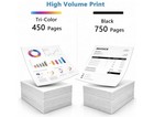 HP 65XL Ink Cartridge Combo Black & Color for DeskJet 3755 Envy 5055 2-Pack — photo 3