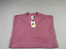 Champion Gameday Women's V-Neck Pullover Sweatshirt w/ Pockets Pink