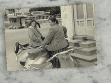 VESPE PIAGGIO GS -FARO BASSO 1957 VECCHIA FOTOGRAFIA OLD PHOTOGRAPH