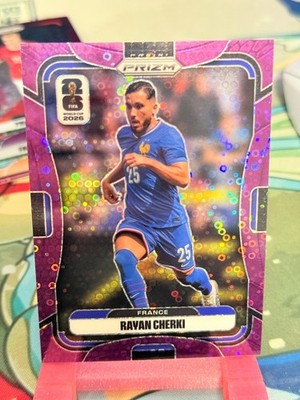 2026 Panini Prizm FIFA World Cup RAYAN CHERKI #24 NM /355