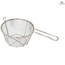 9" Professional Fry Basket - Lightweight  Durable for Home and Restaurant Use