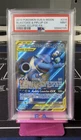 PSA 9 2019 POKEMON COSMIC ECLIPSE #214 BLASTOISE & PIPLUP GX MINT