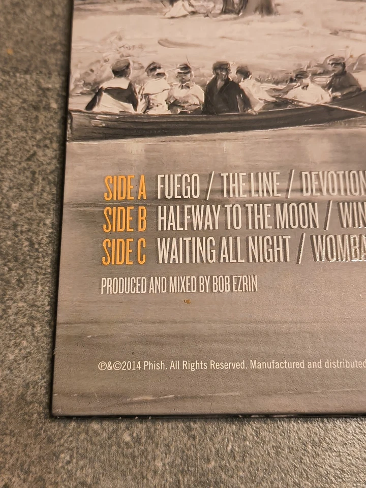 Phish Fuego Limited Pressing Orange Vinyl LP (2014) Excellent Condition👌🍊🎸🐠 - Image 3 of 4