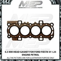 0,3 Mm Zylinderkopfdichtung FüR Ford Fiesta Vi MK6 CB1 Ccn 1,25 Benzin