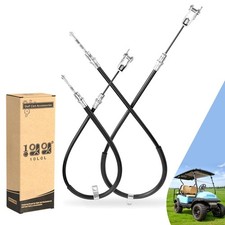 10L0L Golf Cart Brake Cable Set for Club Car Precedent 2004-up and Tempo...