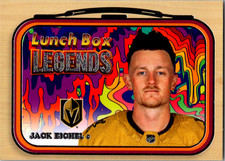 2022-23 Upper Deck Series 2 Lunch Box Legends Jack Eichel #LB-17 Vegas Golden