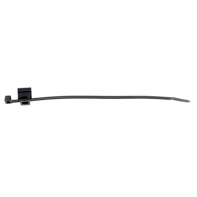 HELLERMANN TYTON 156-01160 EDGECLIP CABLE TIE, BLACK, 8-INCH (500-PACK)