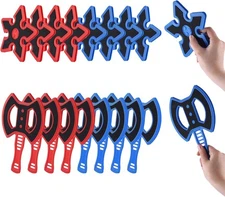 Hacha de Lanzamiento para Juegos al Aire Libre, Set con Estrella de Lanzar