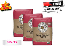 3 Packs - King Arthur Whole Wheat Flour 5 LB ...