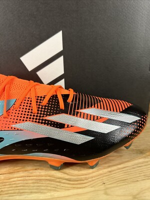 New Adidas X SPEEDPORTAL MESSI .1 FG GZ5148 Orange Silver Metallic Mens SIZE 9.5 New Adidas X SPEEDPORTAL MESSI .1 FG GZ5148 Orange Silver  main image 4