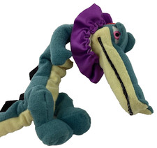 Disney Fantasia Croc Crocodile 7" Bean Bag Plush Collectible Stuffed Animal