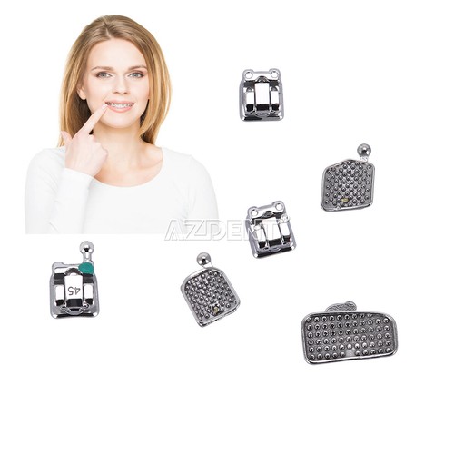 10X Dental Ortho Passive Self-Ligating Brackets Mini Roth.022 HK345+Buccal Tube - Picture 8 of 16