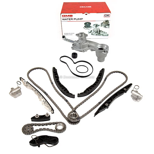 Kit de cadena de distribución bomba de agua apta para Ford Fusion Edge F150 Lincoln 2.7 Turbo 15-17 Foto 4 de 4