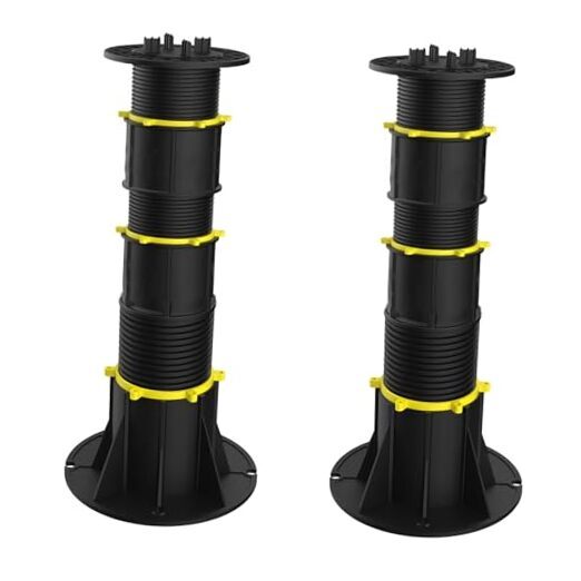 Adjustable Bed Frame Support Legs Center Support 11.61-19.29 Inches 2pcs-image