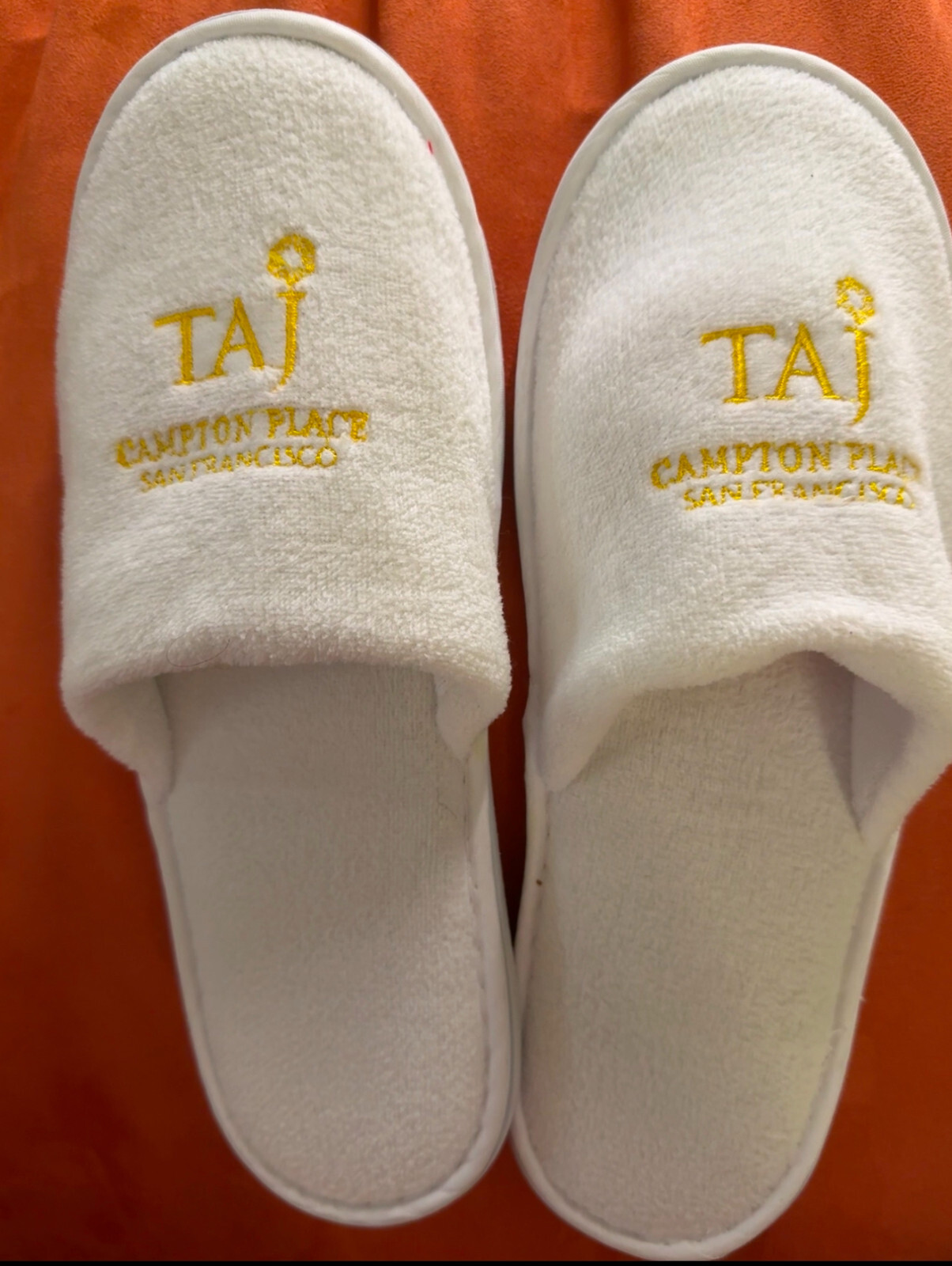 PANTOFOLA D’ORO TAJ LUXURY HOTEL PANTOFOLE DA CASA ORO BIANCO 5 5 CAMPTON PLACE SAN FRANCISCO INDIA