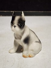 Vintage Boxer Ceramic Dog Ucagco Japan 3.5"