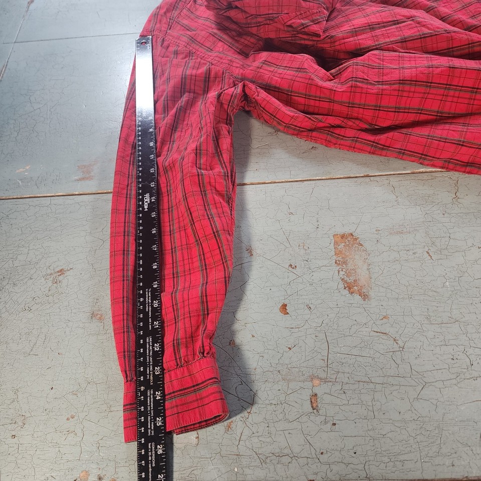 Disney Store Mickey Mouse Mens Button Down Shirt Long Sleeve Size XL