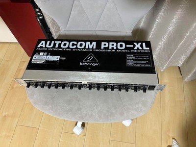 Behringer AUTOCOM PRO-XL MDX1600 Two-Channel Compressor/Limiter Used From Japan