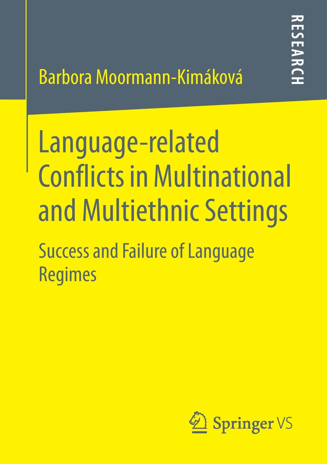 Thumbnail - Barbora Moormann-kimáková | Language-related Conflicts In