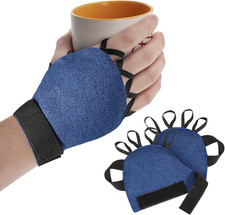 Medium Size Weighted Gloves for Tremors to Provide Hand Stability and Improve Ha