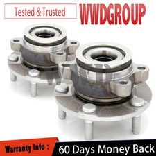 Pair Front Wheel Bearing Hubs For 2008-2013 Nissan Rogue & 2007-2012 Sentra 2.5L