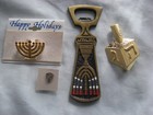 Jewish Dirndl Pin, Menorah Pins and Bottle Opener — photo 2