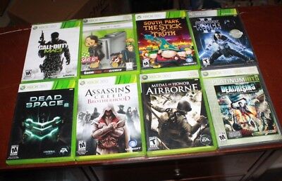 Xbox 360 8 Game Rpg Role Playing Game Lot Free Shipping Ebay