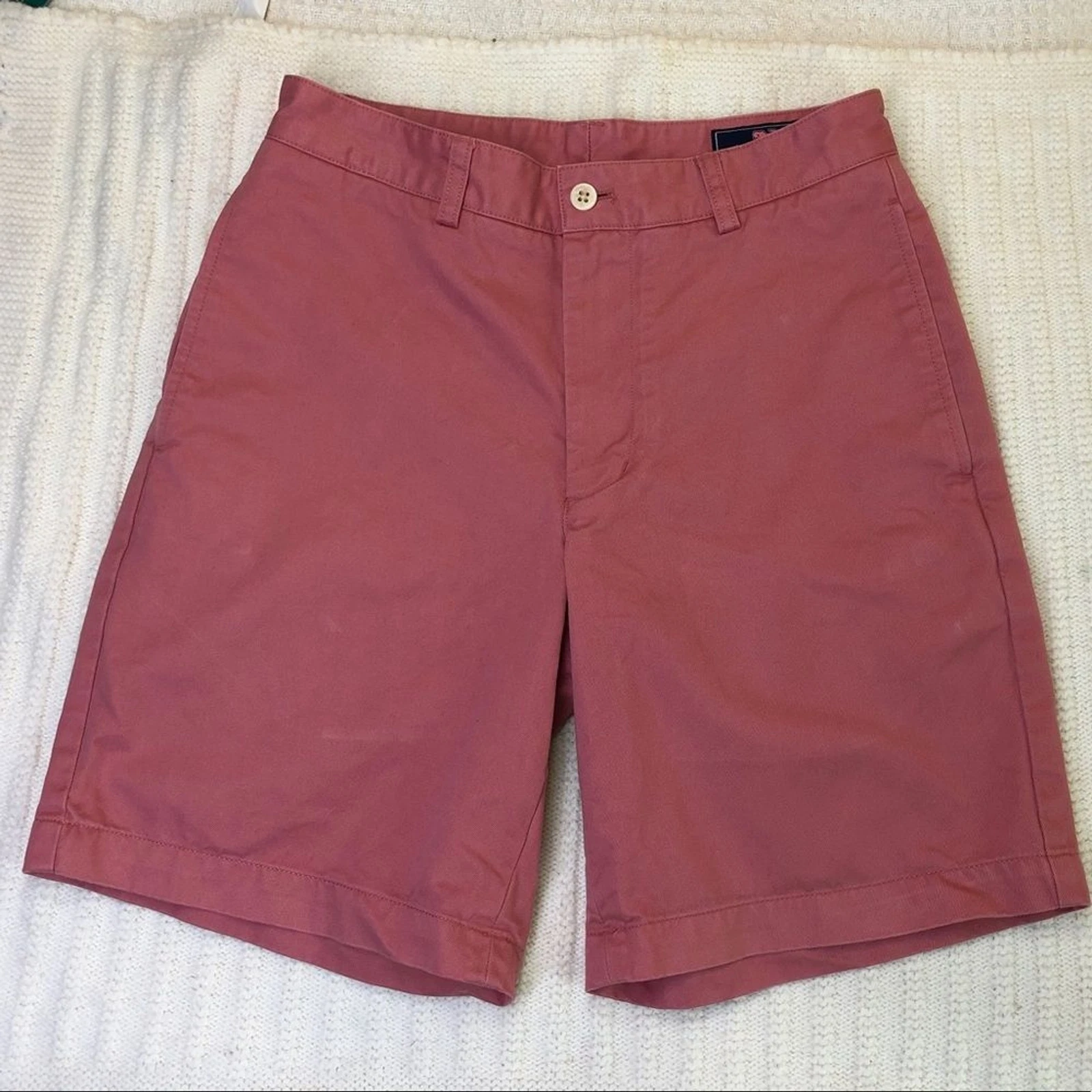 Vineyard Vines Club Shorts Pink Chino Mens Size 28