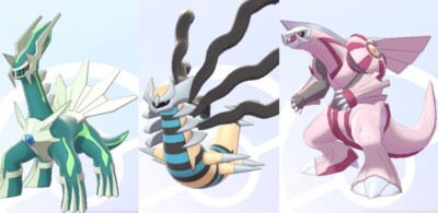 Shiny Sinnoh Legendary Bundle für Pokemon Schwert und Schild