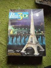 EIFFEL TOWER : THE FULLY DIMENSIONAL PUZZLE 3D OVER 3 FEET TALL /STURDY FOAM PCS