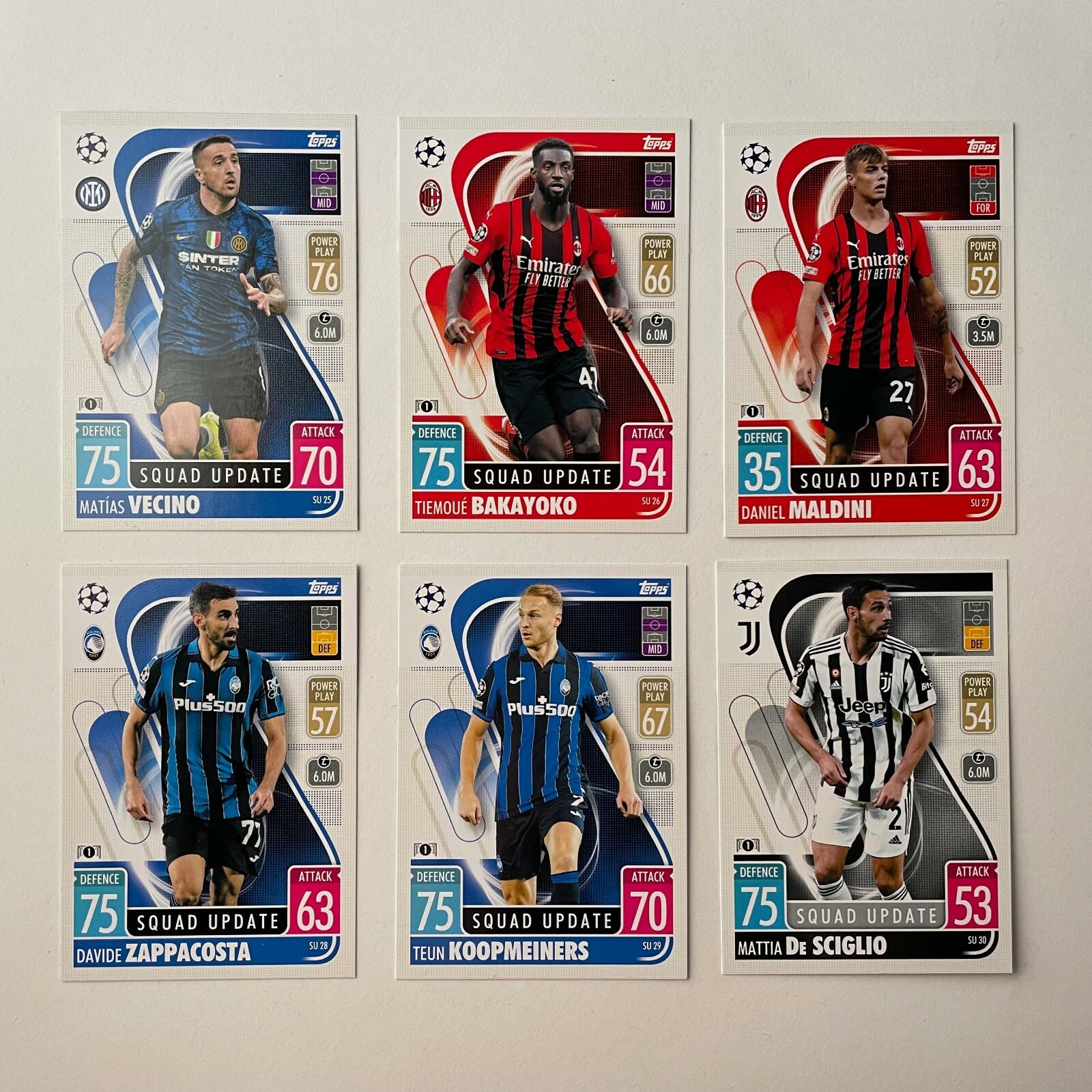 Topps Match Attax Extra Season 2021/2022 - Squad Update - Base Set Single Cards - Picture 39 of 73