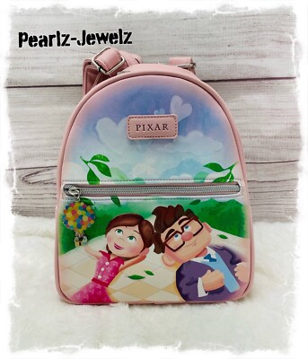 Loungefly Disney Pixar Up Carl & Ellie Picnic Mini Backpack Loungefly Disney Pixar Up Carl & Ellie Picnic Mini Backpack  main image 2