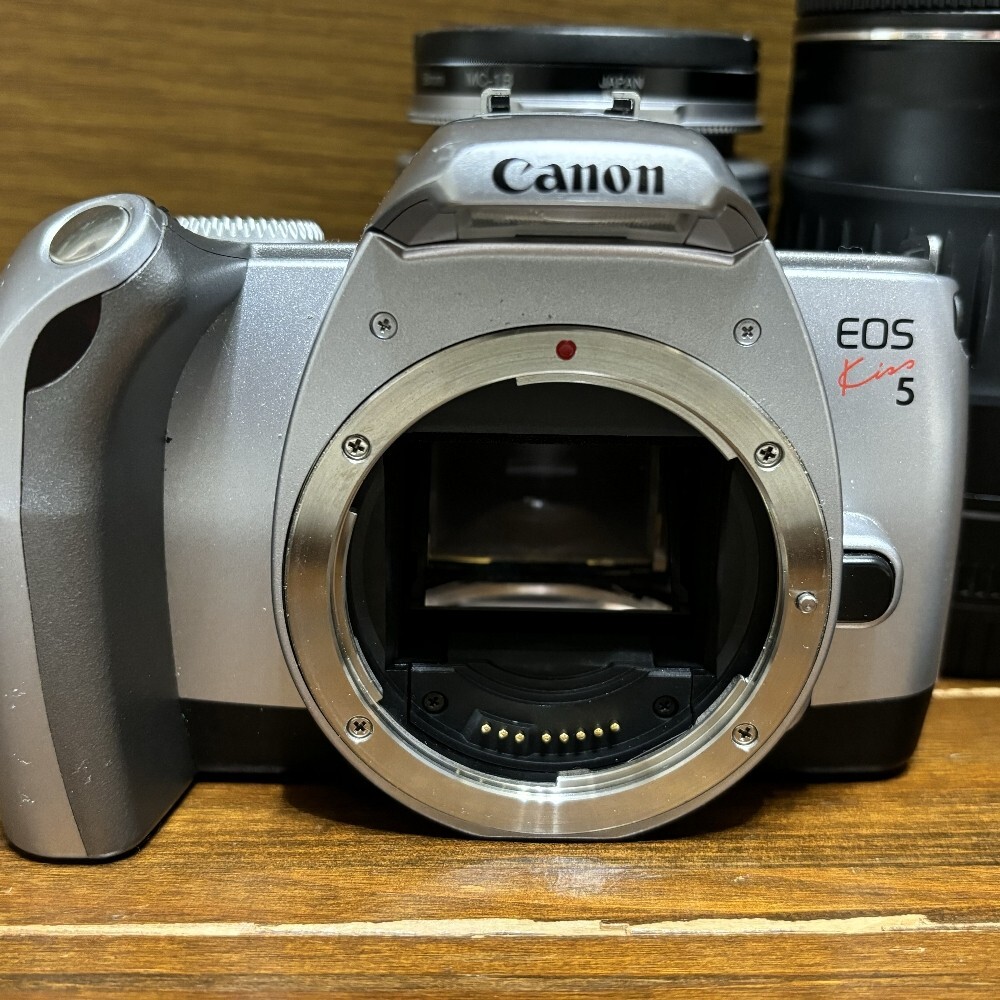 Canon EOS kiss×5 EX+5 Canon EOS Kiss 5 35mm Film Camera w/ EF 28-90mm F/4-5.6