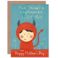 Kleiner Teufel, Ich Liebe Dich, Mama, Muttertag Muttertagskarte