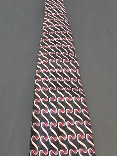 MARIO FERRARI NECKTIE TIE 100% SILK BEAUTIFUL VINTAGE - Picture 3 of 7