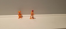 Dinosaur Train mr. Conductor and buddy figure figurines used lot set