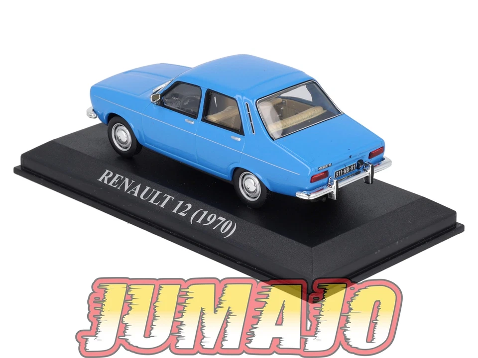 VA36 voiture 1/43 IXO altaya : RENAULT 12 1970 - Photo 3/4