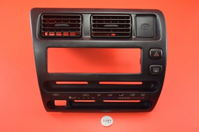 A#2 93-97 TOYOTA COROLLA GENUINE FACTORY RADIO BEZEL A/C DASH VENT